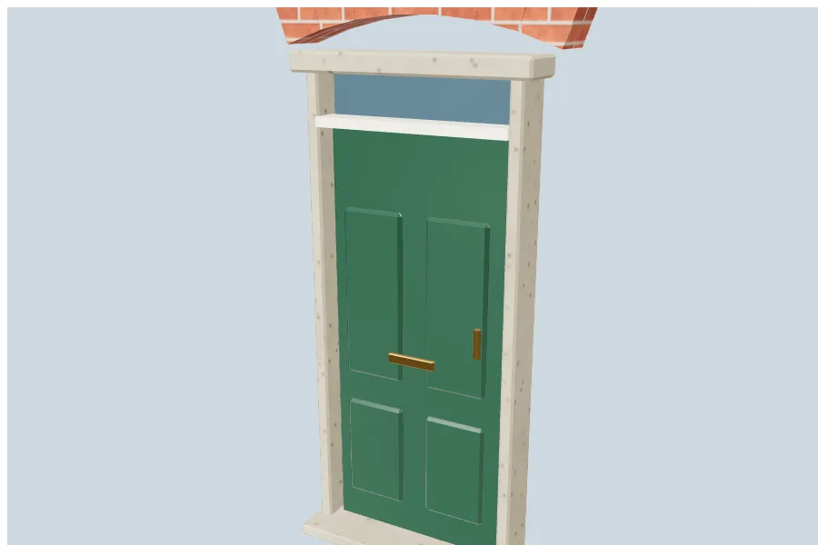 A London terraced-house front door loaded from the uncompressed fallback copy