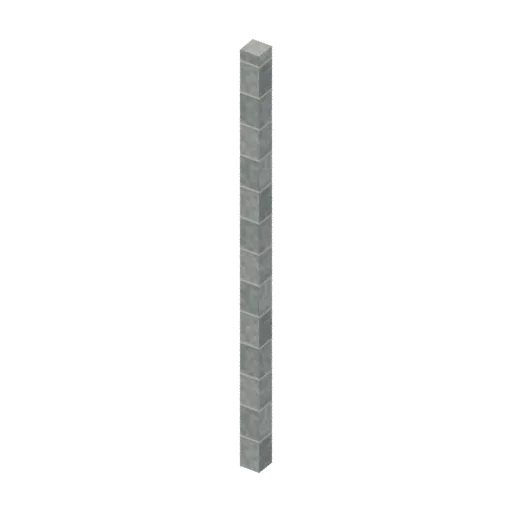 Backing corner, 3D model preview