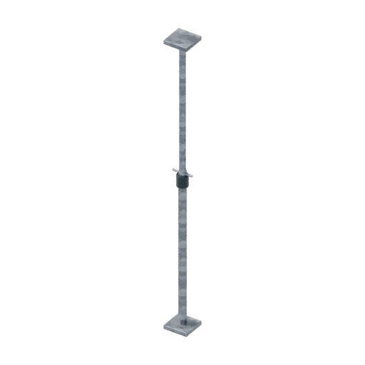 Formwork prop, 3D model preview
