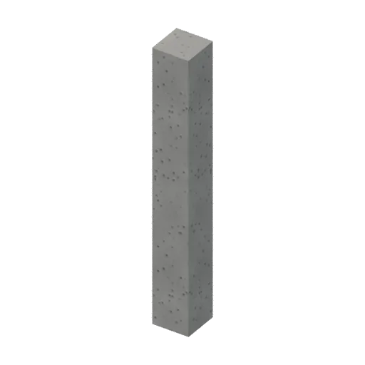 Frame column, 3D model preview