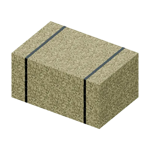 Insulation pack, 3D model preview