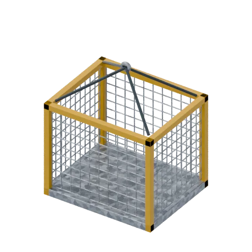 Lifting cage, 3D model preview
