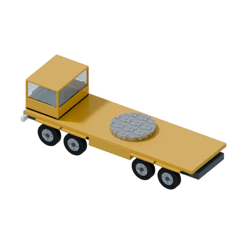 Mobile chassis, 3D model preview