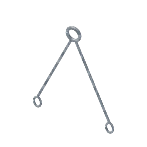 Two leg sling, 3D model preview