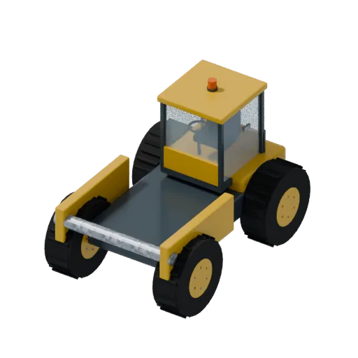 Dumper base, 3D model preview