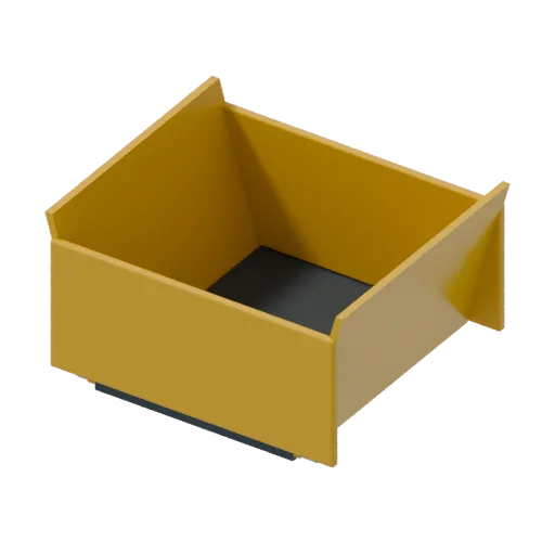 Dumper skip, 3D model preview