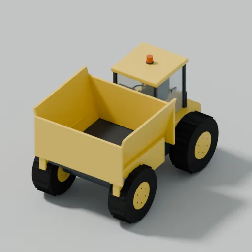 Site dumper, 3D model preview