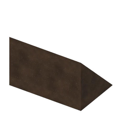 Cut bank, 3D model preview