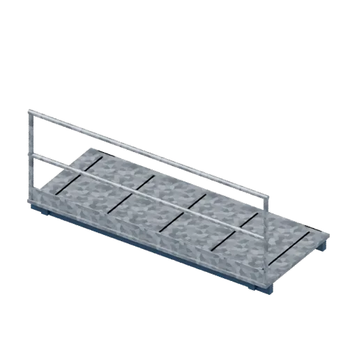 Elevated walkway, 3D model preview