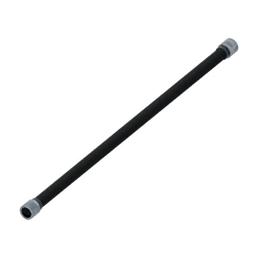 Hose straight, 3D model preview