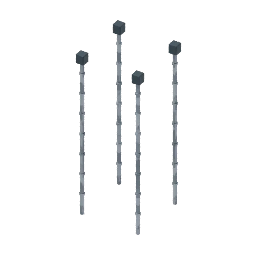 Starter bars, 3D model preview