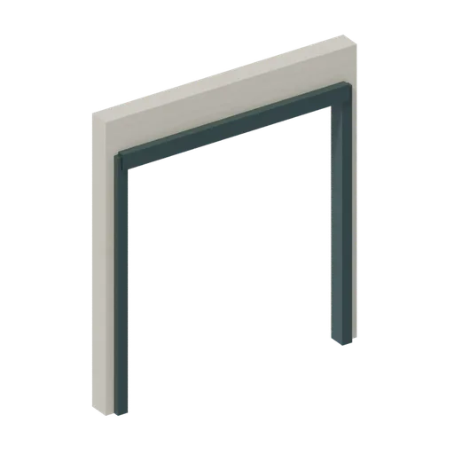 Courtyard portal, 3D model preview