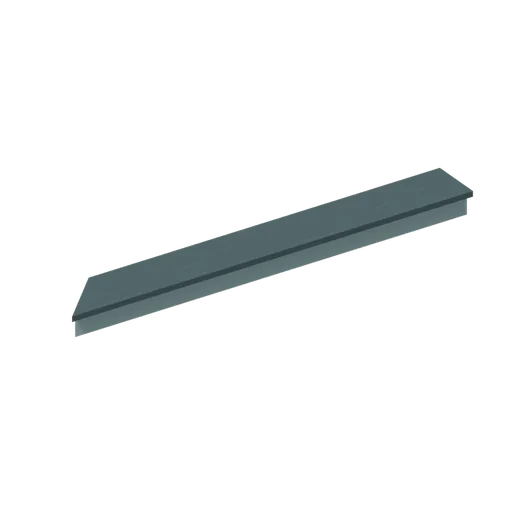 Industrial coping left, 3D model preview