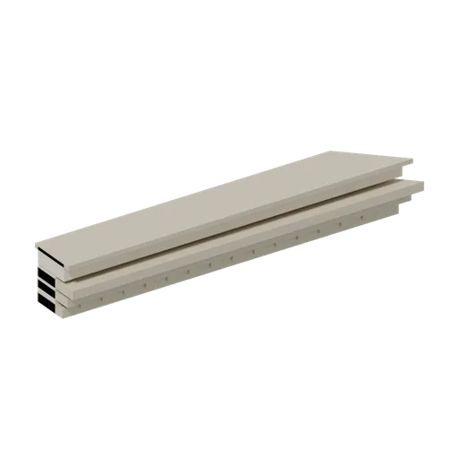 Pub cornice right, 3D model preview