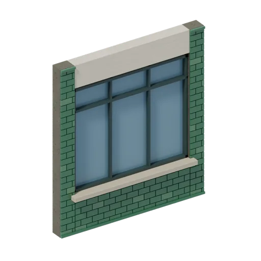Pub frame display, 3D model preview