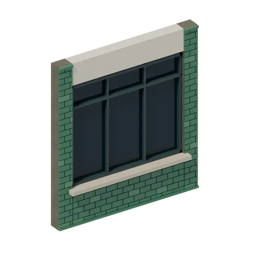 Pub frame display, 3D model preview