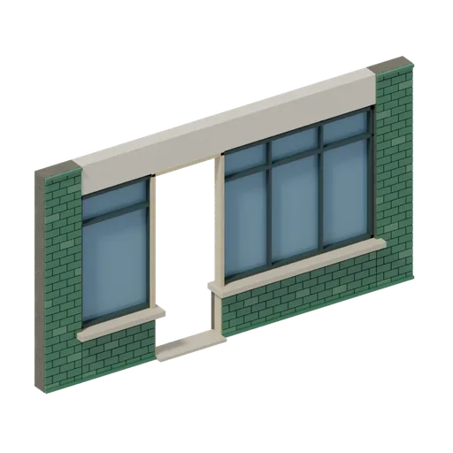 Pub frame entry, 3D model preview