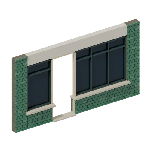 Pub frame entry, 3D model preview