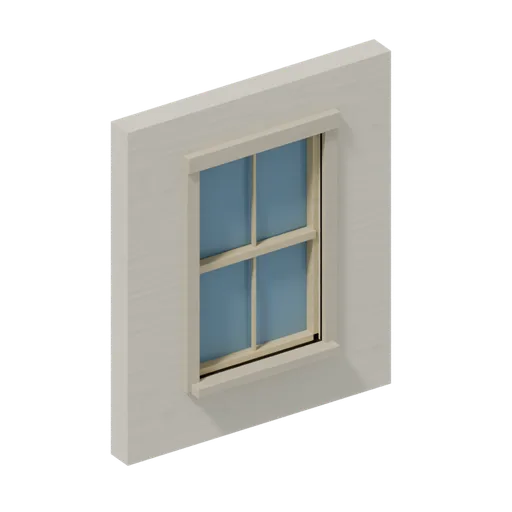 Return sash end, 3D model preview
