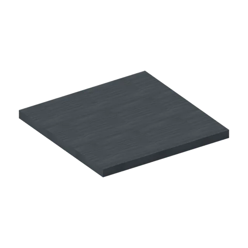Roof tile, 3D model preview