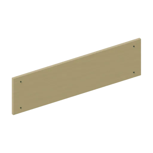 Sign wall, 3D model preview