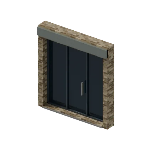 Retail entry, 3D model preview