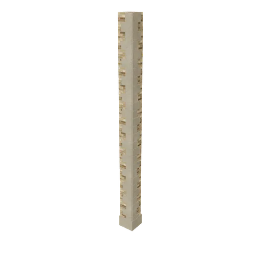 Civic corner, 3D model preview