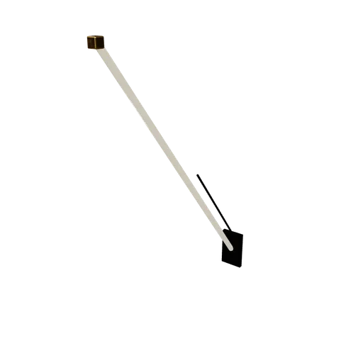 Civic flagpole, 3D model preview