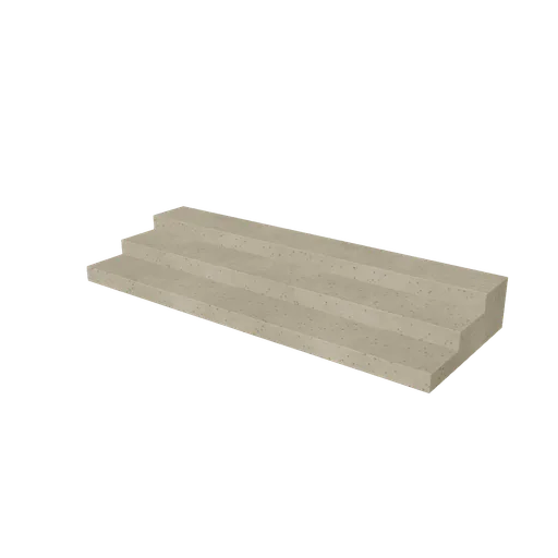 Civic steps, 3D model preview