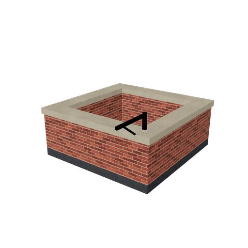 Fire tower top, 3D model preview