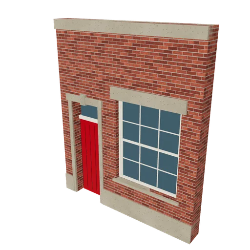 Fire watch bay, 3D model preview