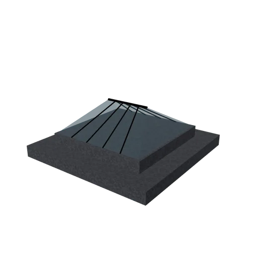 Library rooflight, 3D model preview