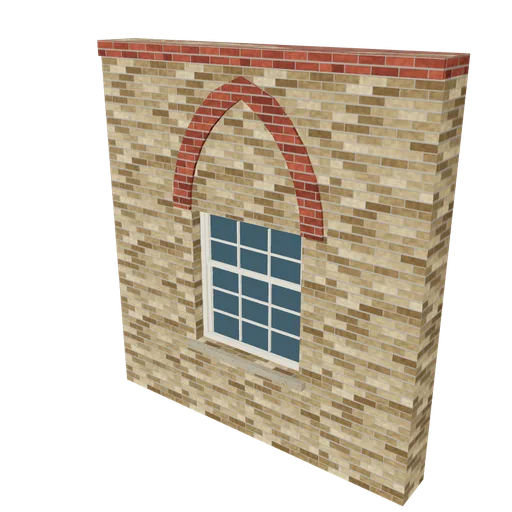 School classroom pointed, 3D model preview