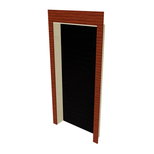 Back room doorway, 3D model preview