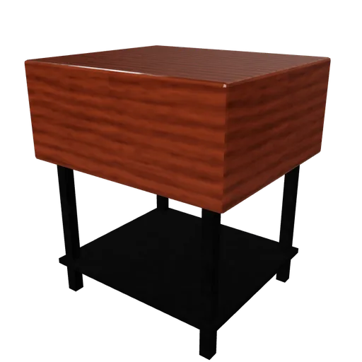 Butcher block, 3D model preview
