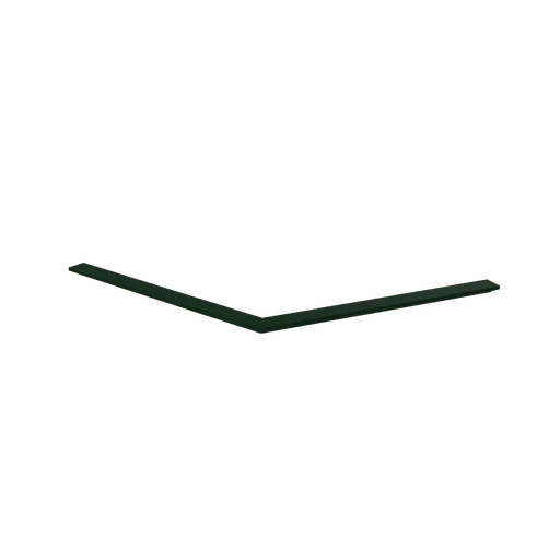 Corner cornice 120, 3D model preview