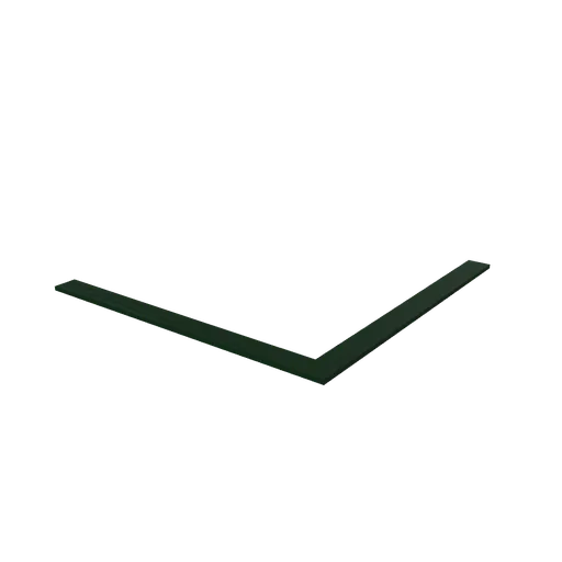 Corner cornice, 3D model preview