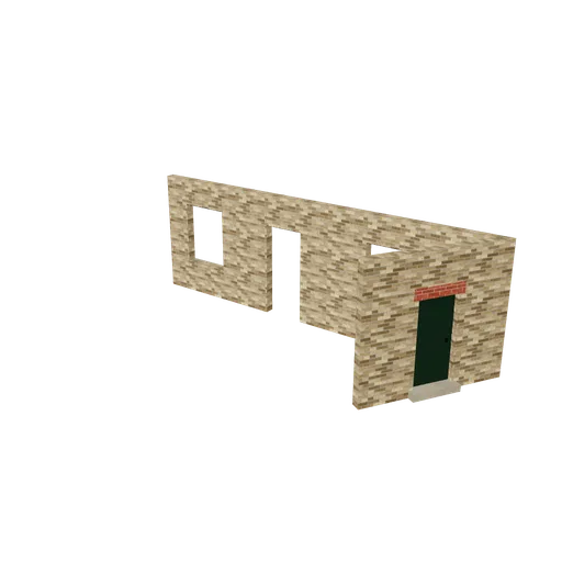 Corner ground return 120, 3D model preview