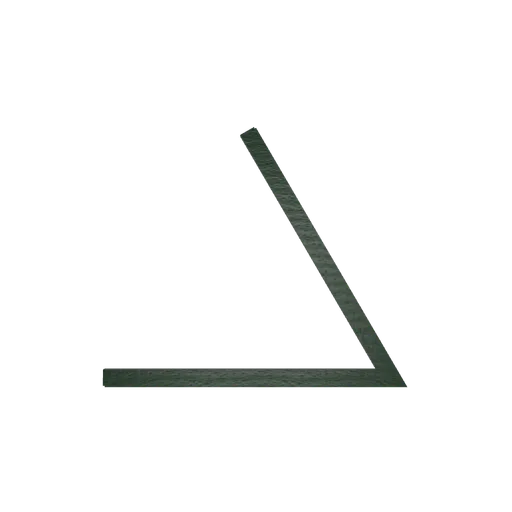 Corner head rail 60, 3D model preview