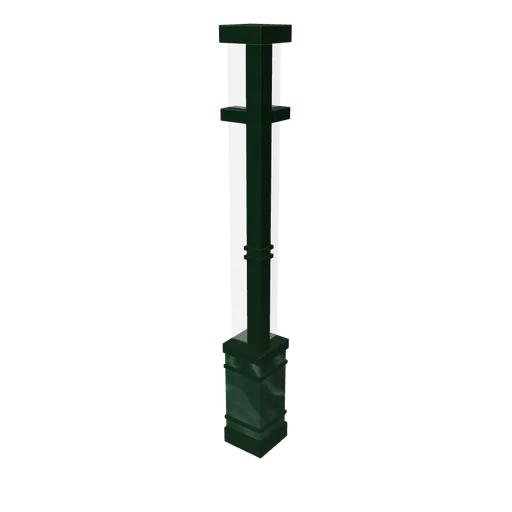 Corner post, 3D model preview