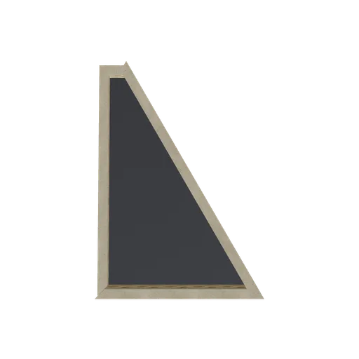 Corner roof 60, 3D model preview