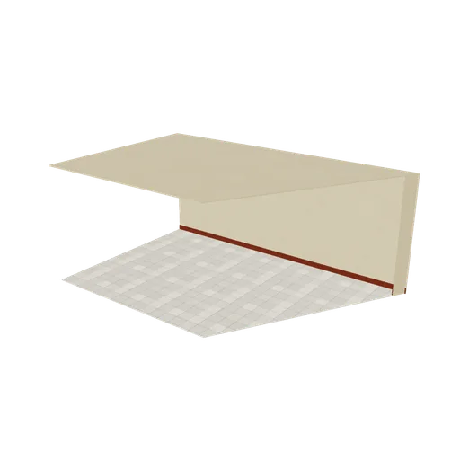 Corner room shell 120, 3D model preview
