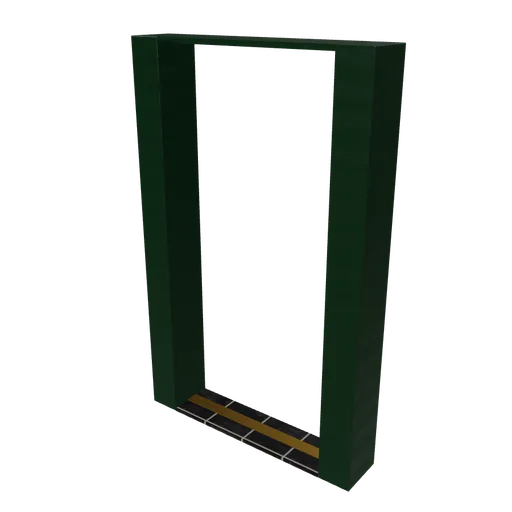 Entrance flush, 3D model preview