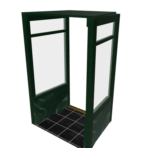 Entrance splayed, 3D model preview
