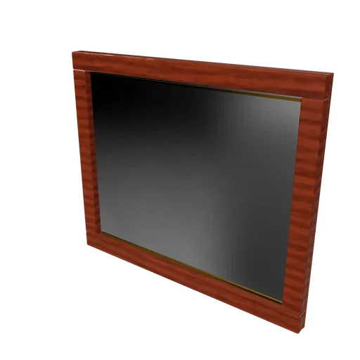 Mirror panel, 3D model preview