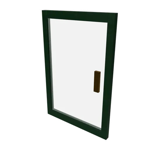 Serving hatch sash, 3D model preview