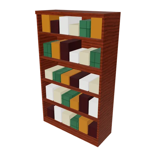 Shelf unit, 3D model preview