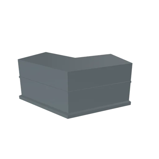 Shutter box corner 120, 3D model preview