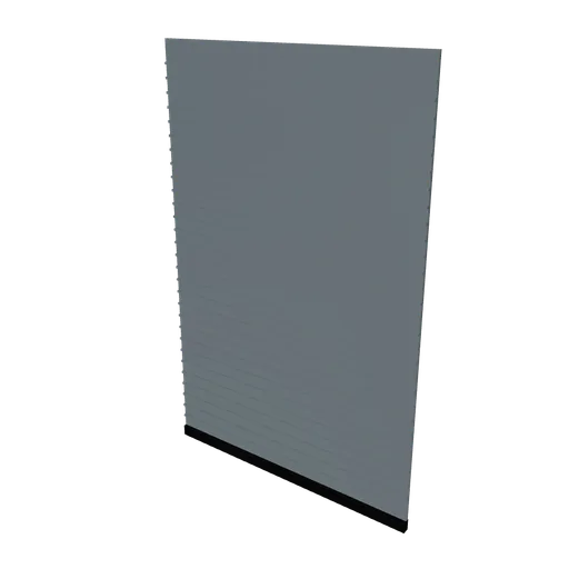 Shutter curtain roller, 3D model preview