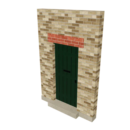 Side service bay, 3D model preview